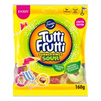 Tutti Frutti Summer Rings Sour 160 G-Limited Edition