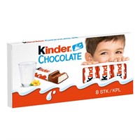 KINDER CHOCOLATE 8-PACK 10 x 100 g