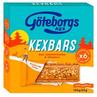 Kexbars Jordnöt Granola 6-pack 150g