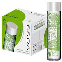 VOSS Water Sparkling Lime Mint 375ML