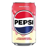 Pepsi Strawberry & Cream 33CL