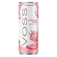 VOSS Water Strawberry Ginger 33CL