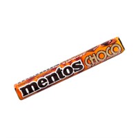 MENTOS ROLLS CHOCOLATE CARAMEL 38G
