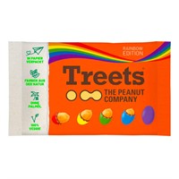 Treets Peanuts Rainbow 32 x 185 g