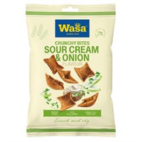 Wasa Crunchy Bites Sourcream & Onion 10 x 100 g