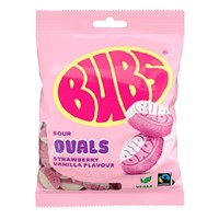 STRAWBERRY VANILLA OVALS 90G