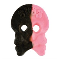 RASPBERRY SALTY LICORICE SKALLE FOAM 2,8 KG