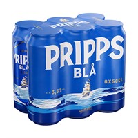 PRIPPS BLÅ 3,5% 6x50cl - 4 st