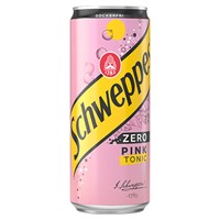 SCHWEPPES PINK TONIC ZERO 33CL
