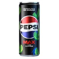 PEPSI MAX LIME 33CL SLEEK (PANT 2KR)