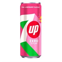 7UP PINK LEMONADE ZERO 33CL SLEEK  (PANT 2KR)