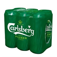 CARLSBERG 3,5% 6 Pack 50cl (PANT 2KR)