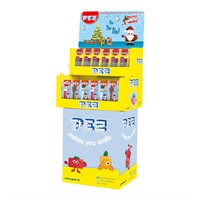 PEZ JUL DISPLAY - 120 st