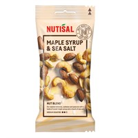 MAPLE SYRUP & SALT NÖTTER 55 G NUTISAL PÅSE
