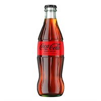 COCA COLA ZERO GLASFLASKA 33CL (ej pant)