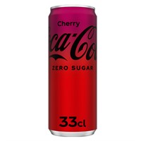 COCA COLA CHERRY ZERO 33 CL