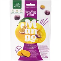 Torkad Frukt Passionsfrukt &amp; Mango 100G