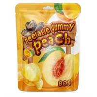 PEELABLE GUMMY PEACH 80G