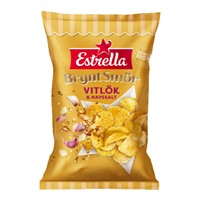 BRYNT SMÖR, VITLÖK OCH HAVSSALT CHIPS 21 x 175