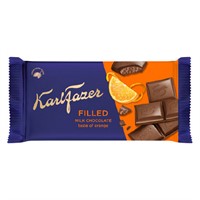 Karl Fazer Filled Orange 121 Gr