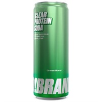 Clear Protein Soda Green Burst 33CL