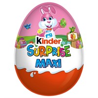 KINDER EGG MAXI EASTER PINK 12 x 100 G