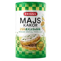 Friggs Majskaka Dill & Gräslök 125G
