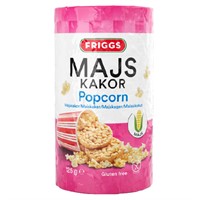 Friggs Majskakor Popcorn 125G