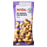 CASHEW CRYSTAL SEASALT 60 G NUTISAL PÅSE