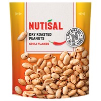 Nutisal Dry Roasted Peanuts Chili 8x175g