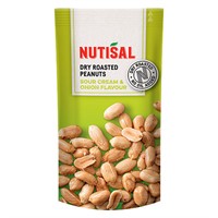 Nutisal Dry Roasted Peanuts Sour Cream & Onion 14x60g