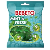 Bebeto Mint & Fresh 80g x12