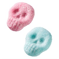 Sour Fizzybubble Skulls Vegan  2 kg x 4
