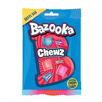 BAZOOKA CHEWS BAGS 120G