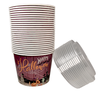 Paper Bucket Halloween 1,83 L inkl lock