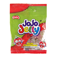 JELLY FIZZY STRAWBERRY 20G (170 PÅSAR)