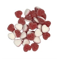 SOUR RED HEARTS 1KG