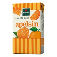 Apelsin Konventionella sugrörsdrycker 27 x 25 g