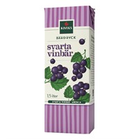 Svart vinbärsdryck 8 x 1,5l