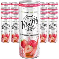 Vitami Drinks Strawberry Raspberry 33cl x 24st