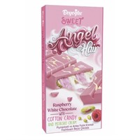 Beyoglu White Chocolate Angel Hair Raspberry & Pistachio 185G