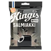 Kingis Bites Salmiakki 120G