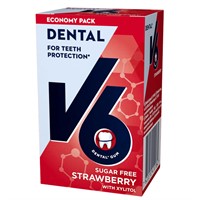 V6 Dental Care Strawberry 12x70g