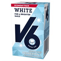 V6 White Peppermint 12 x 72g