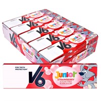 V6 Junior Bubblegum Strawberry 20x22 g