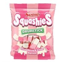 Squashies Strawberry &amp; Cream 12x140g