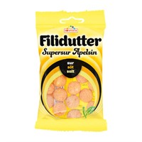 FILIDUTTER SUPERSUR APELSIN PÅSE 65G 20ST