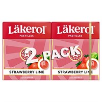 LÄKEROL STRAWBERRY LIME 50 G 2-PACK