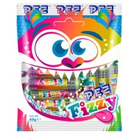 PEZ Fizzy Rolls Bag 12x60g