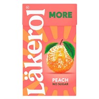 Läkerol MORE Peach 16 x 30 g